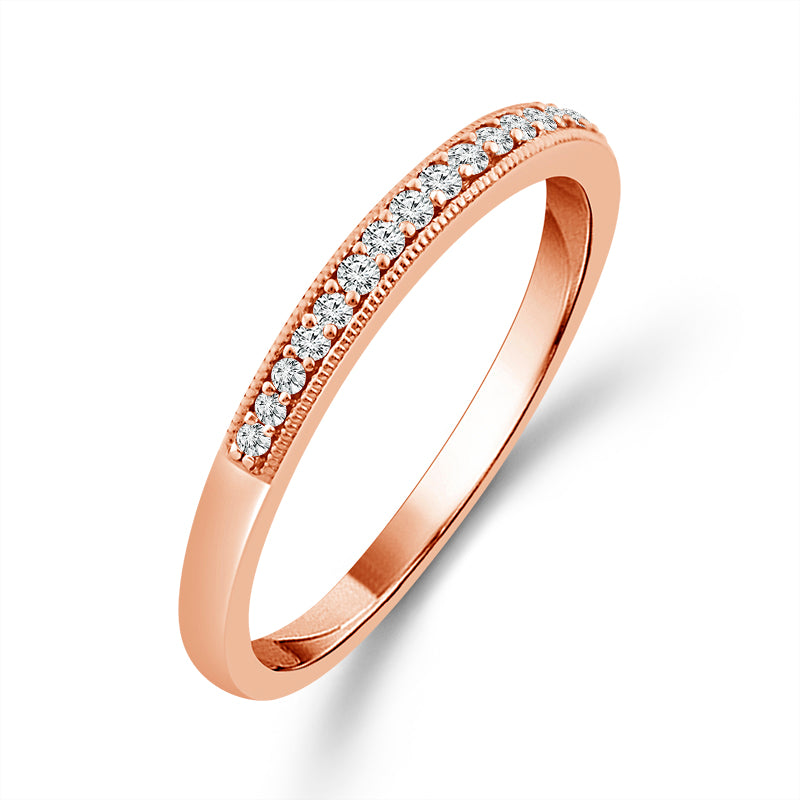 Diamond Bridal Set 0.5 ct tw 10k Rose Gold-RB9001TPKP0
