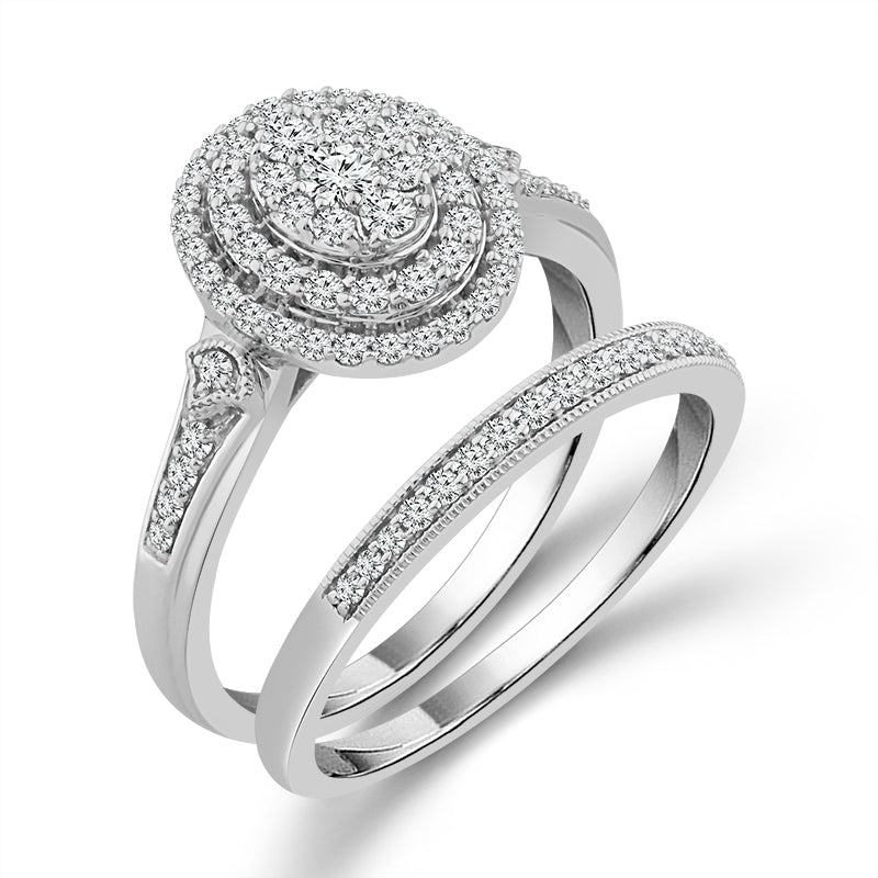 Diamond Bridal Set 0.50 ct tw 10k Yellow Gold-RB9002TPKY0