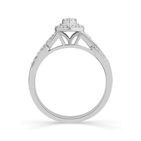 Diamond Bridal Set 0.4 ct tw 10k White Gold-RB9485A68W0