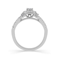 Diamond Engagement Ring 0.25 ct tw 10k White Gold-RE13158A78W0