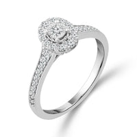 Diamond Fashion Ring 0.25 ct tw 10k White Gold-RE13388A78W0S