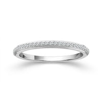 Diamond Band 0.13 ct tw 14k White Gold-RE19453A78W4B