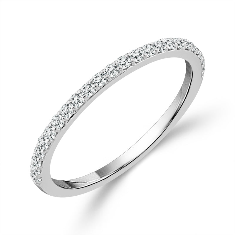 Diamond Band 0.20 ct tw Round 14k White Gold-RE20302BA78W4