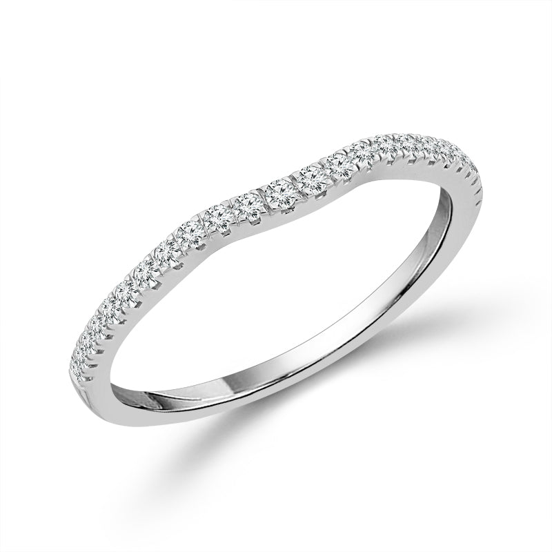Diamond Band 0.17 ct tw 14k White Gold-RE21327A78W4B