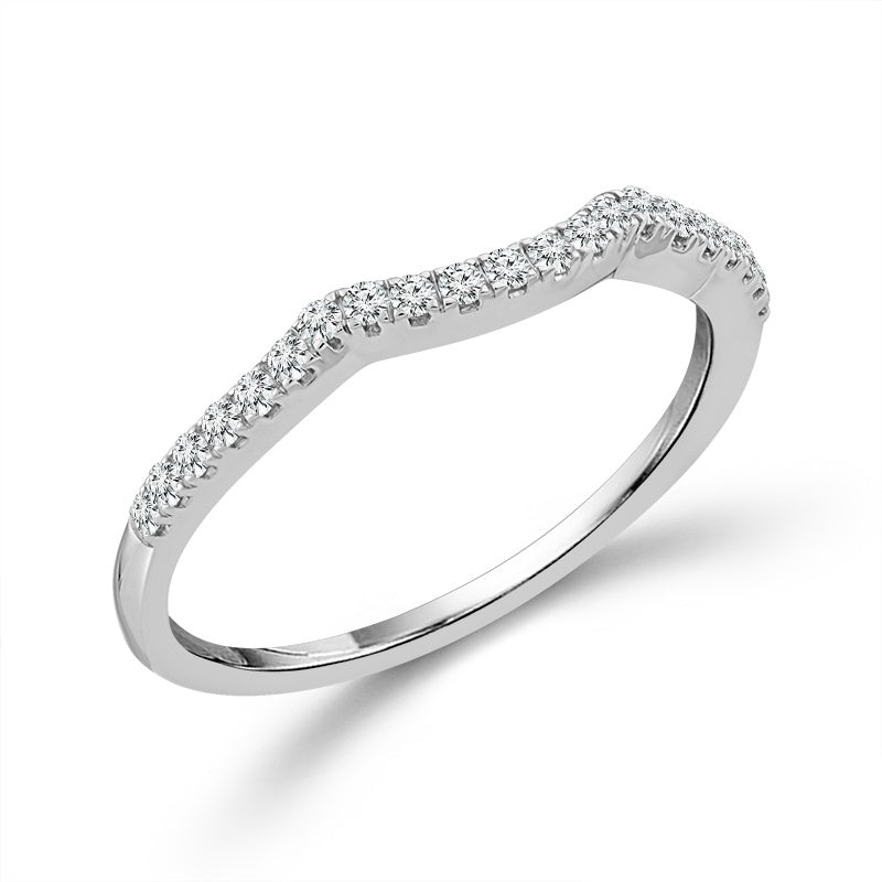 Diamond Band 0.17 ct tw 14k White Gold-RE21331A78W4B