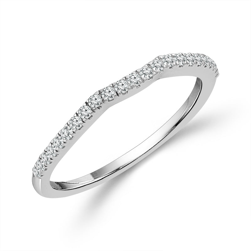 Diamond Band 0.17 ct tw 14k White Gold-RE21335A78W4B