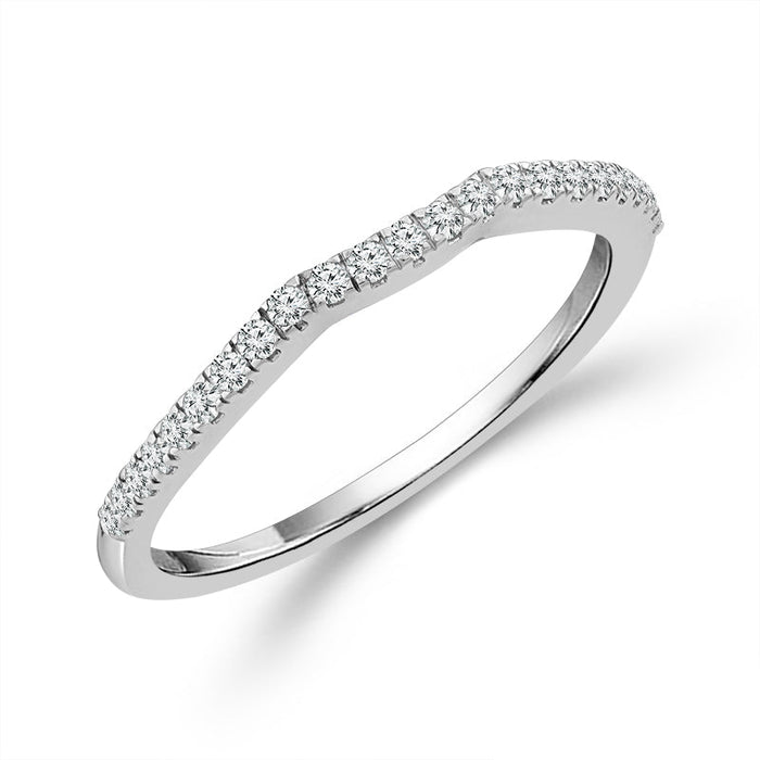 Diamond Band 0.17 ct tw 14k White Gold-RE21335A78W4B