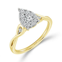 Diamond Engagement Ring 0.40 ct tw 10k Yellow Gold-RE22372A78Y0