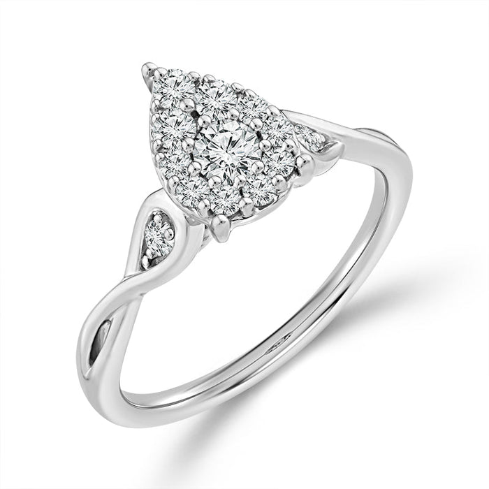 Diamond Engagement Ring 0.40 ct tw 10k Yellow Gold-RE22372A78Y0