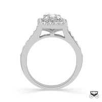 Diamond Engagement Ring 1 ct tw 14k White Gold-RE7004FTA44J4W