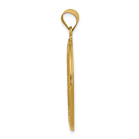 14k Saint Christopher Medal Hollow Pendant-REL139