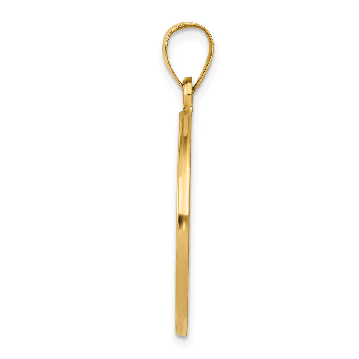 14k Saint Anthony Medal Hollow Pendant-REL145