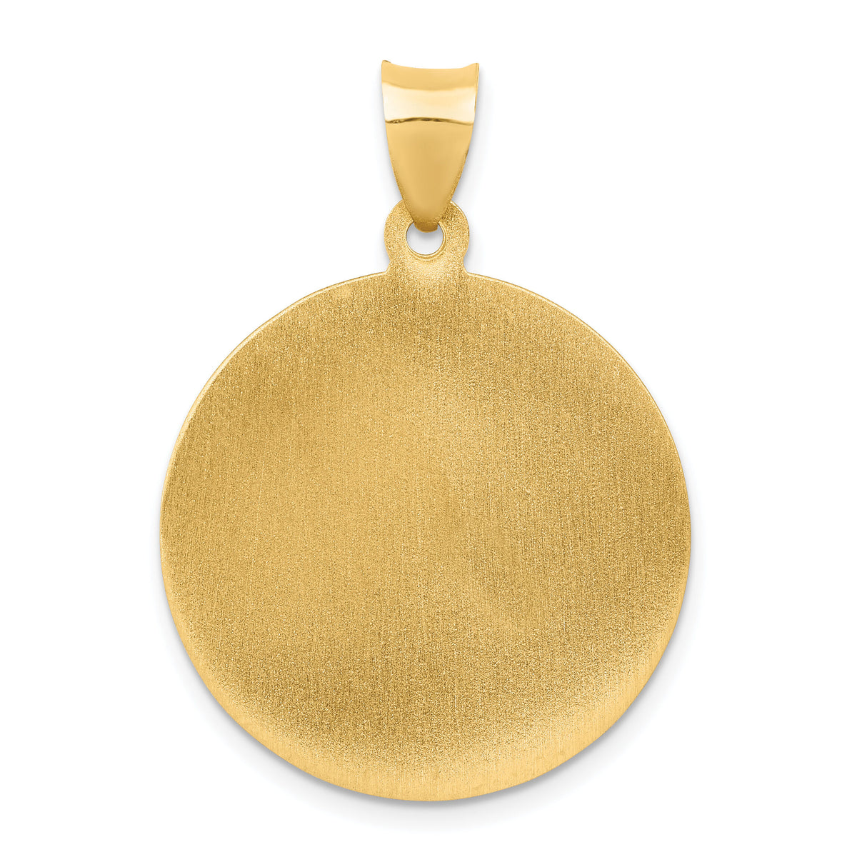 14k Saint Michael Medal Hollow Pendant-REL148