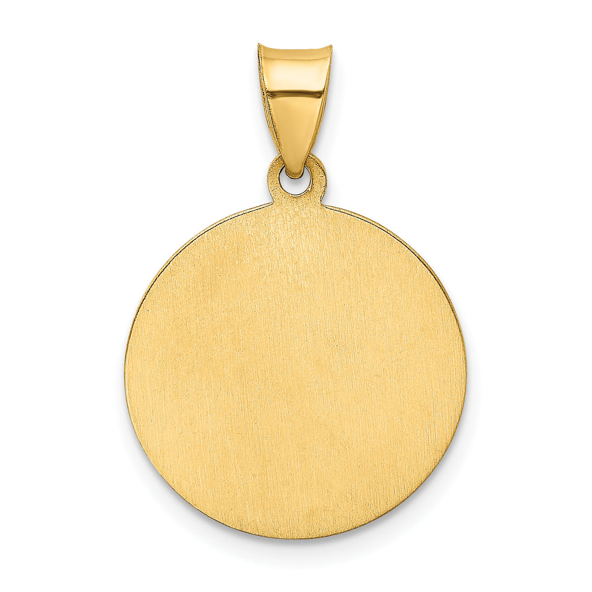 14k Holy Communion Medal Hollow Pendant-REL168