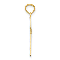 14k Filigree Cross Pendant-REL70