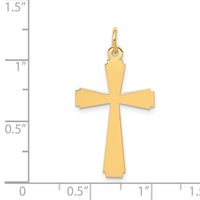 14k Cross Charm-REL81