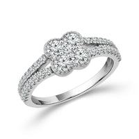 Diamond Fashion Ring 0.75 ct tw 14k White Gold-RF2814A68W4