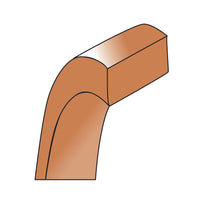 14k Rose Gold 5mm LTW Flat Band-RFLL050