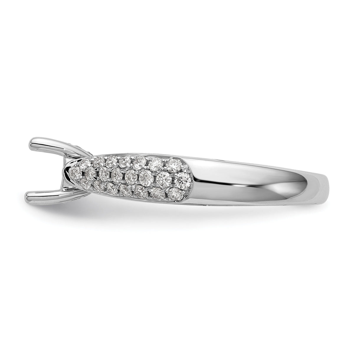 14kw Lab Grown Diamond VS/SI+ G+ Semi-Mount Engagement Ring-RM2736E