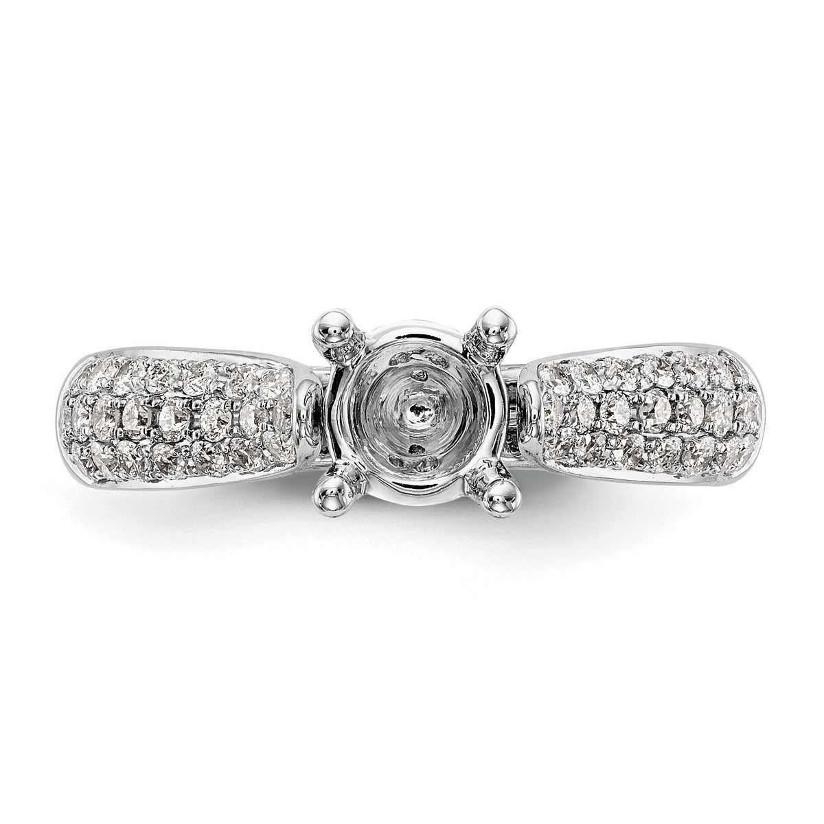 14kw Lab Grown Diamond VS/SI+ G+ Semi-Mount Engagement Ring-RM2736E