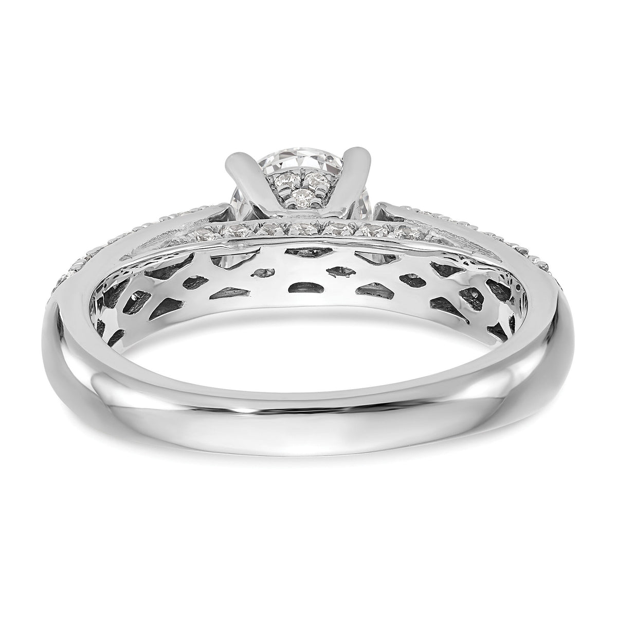 14kw Lab Grown Diamond VS/SI+ G+ Semi-Mount Engagement Ring-RM2736E