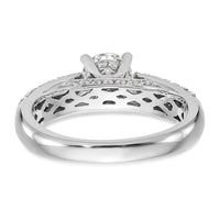 14kw Lab Grown Diamond VS/SI+ G+ Semi-Mount Engagement Ring-RM2736E