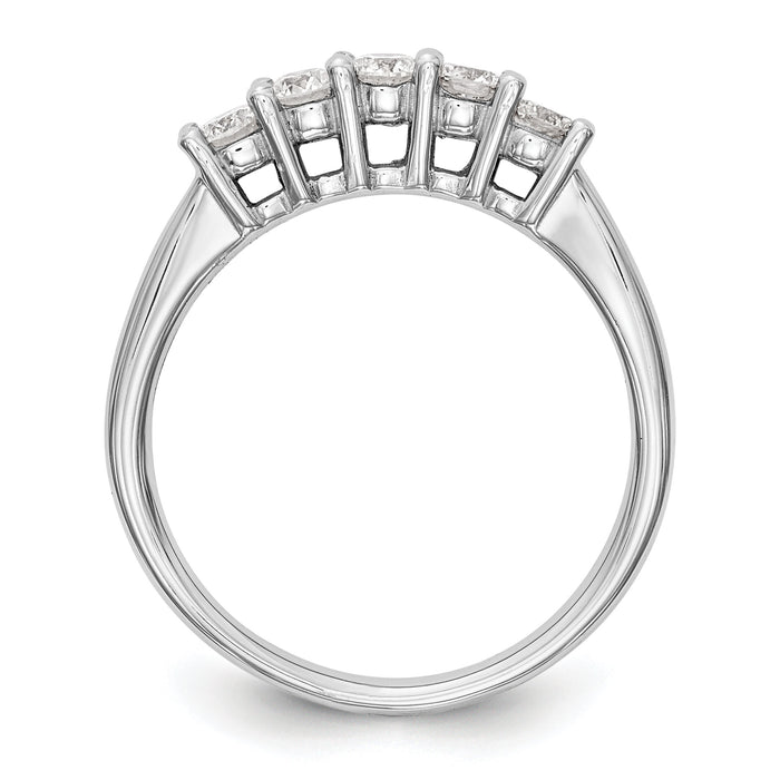 14kw Lab Grown Diamond VS/SI+ G+ 5-Stone Band-RM3174B