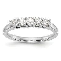 14kw Lab Grown Diamond VS/SI+ G+ 5-Stone Band-RM3174B