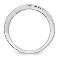 14k White Gold Sapphire Band-RM3453B