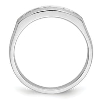 14K White Gold Men's Band Mounting-RM3462B