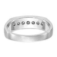 14K White Gold Men's Band Mounting-RM3462B