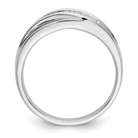 14K White Gold Men's Band Mounting-RM3468B