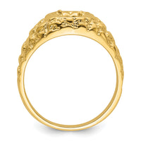 14k 7/8 ct Center Men's Ring Mounting-RM3487B