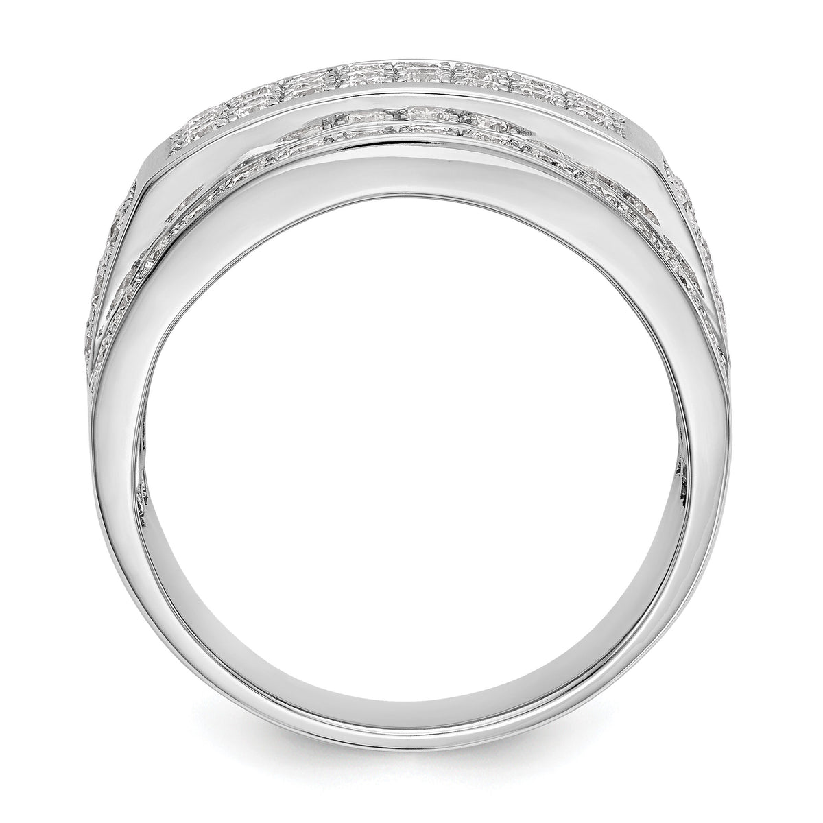 14kw 2 ct. Round Diamond Ring Mounting-RM3489B