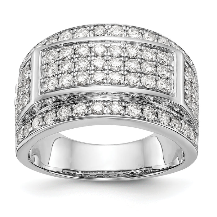 14kw 2 ct. Round Diamond Ring Mounting-RM3489B-206-W