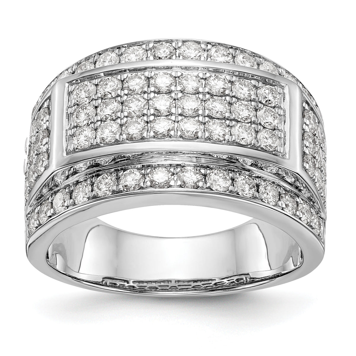 14kw 2 ct. Round Diamond Ring Mounting-RM3489B