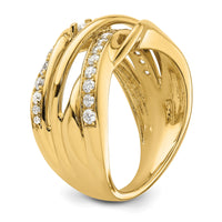 14k Fancy Diamond Ring-RM4248