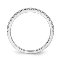 14k White Gold Diamond Band-RM4298