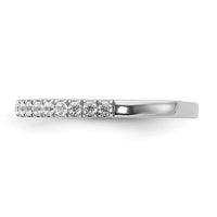 14k White Gold Diamond Band-RM4298
