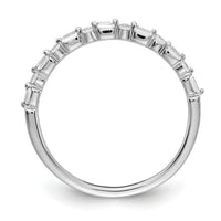 14k White Gold Fancy Diamond Band-RM4308