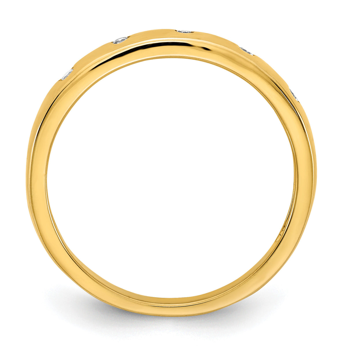 14k 5-stone Diamond Ring-RM5620