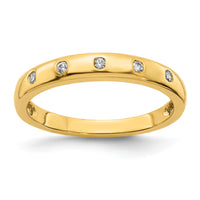 14k 5-stone Diamond Ring-RM5620