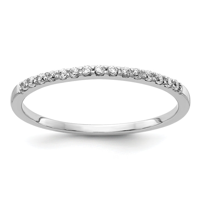 14k White Gold Diamond Band-RM5622-013-WA