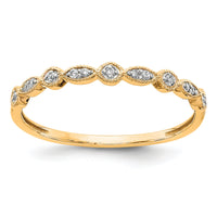14k Yellow Gold Diamond Ring-RM5625