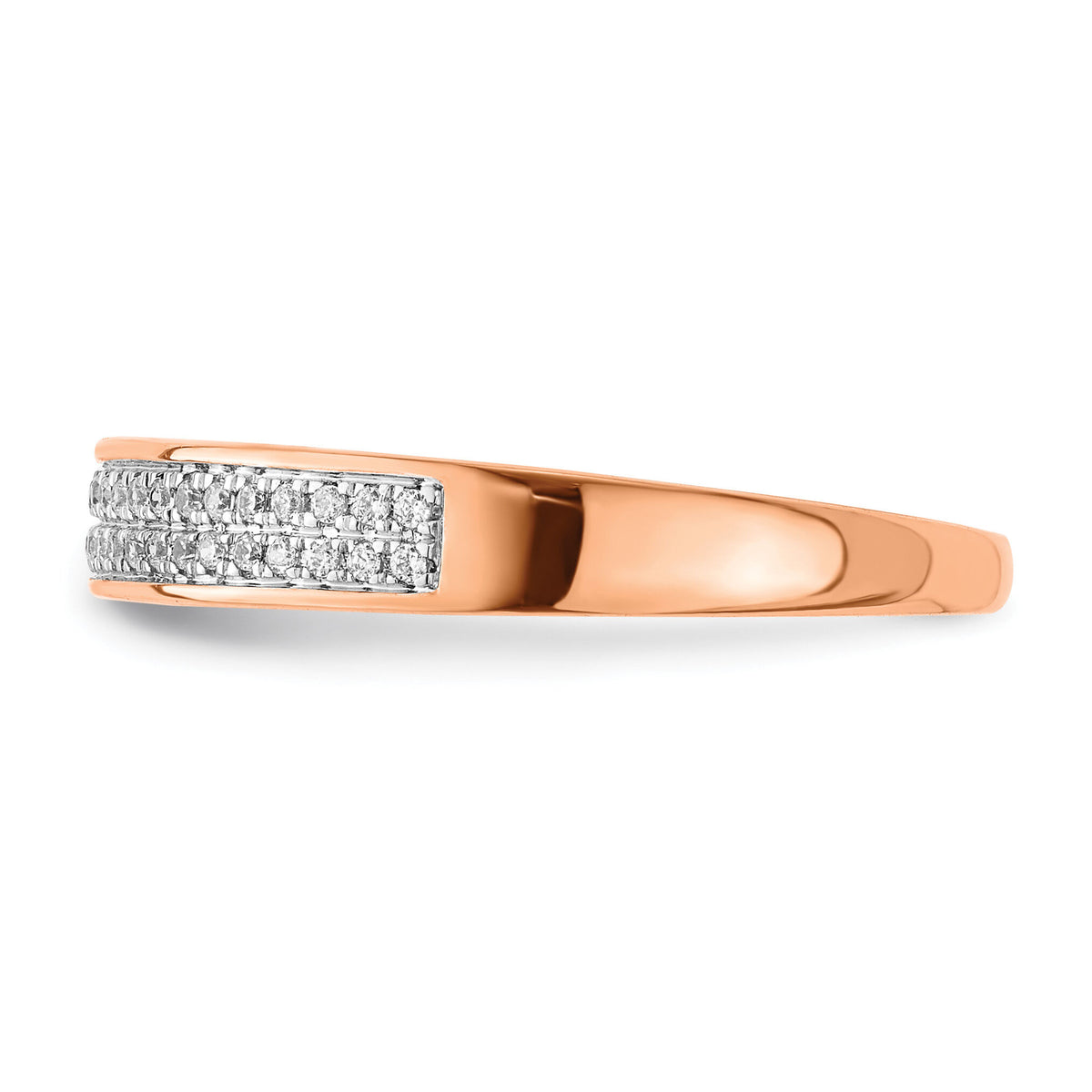 14k 2-row Diamond Band-RM5630