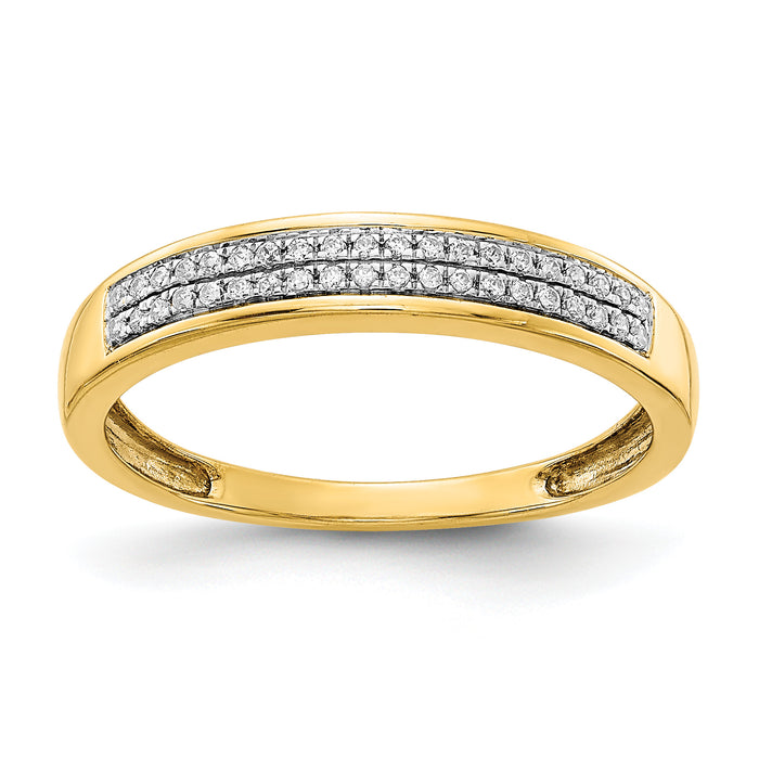 14k 2-row Diamond Band-RM5630-013-YA