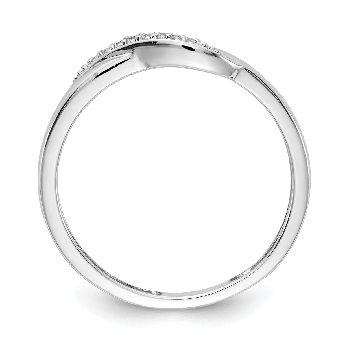 14k White Gold Diamond Ring-RM5634