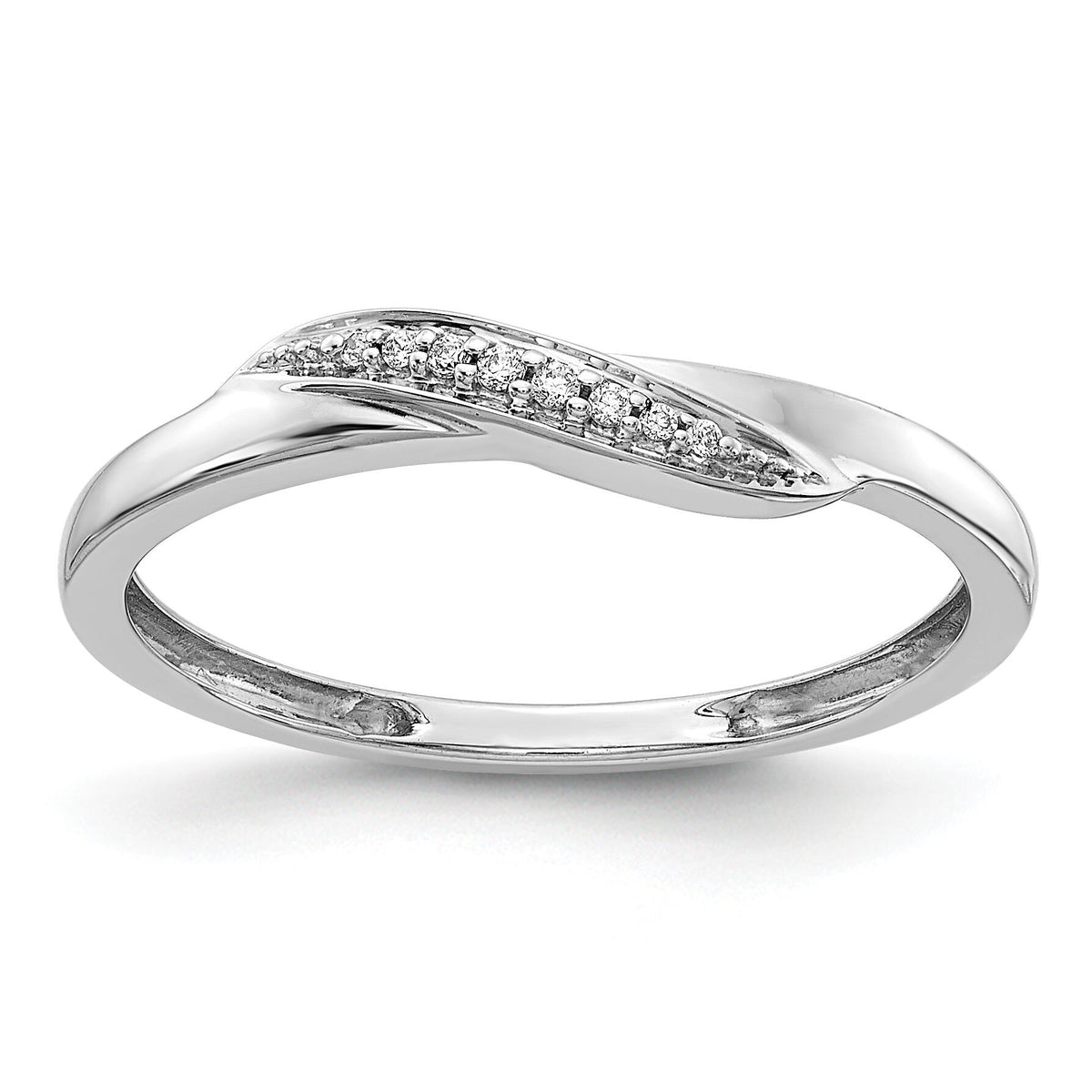 14k White Gold Diamond Ring-RM5634