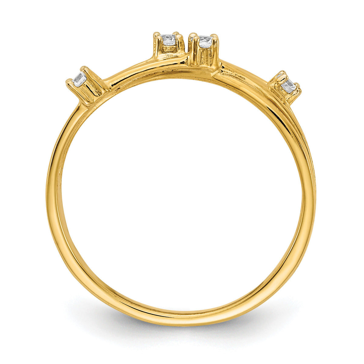 14k Diamond Fashion Ring-RM5637