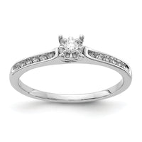14k White Gold Diamond Ring-RM5639